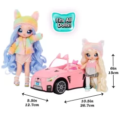 MGA Na! Na! Na! Surprise Weiches Plüsch Cabrio Rosa 26,7 Cm Spielzeugauto Puppenfahrzeug 9 MGA Na! Na! Na! Surprise Weiches Plüsch Cabrio Rosa 26,7 Cm Spielzeugauto Puppenfahrzeug -Spielzeug Geschäft xmga 572411euc 3 1280x1280