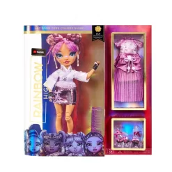 MGA Rainbow High Modepuppe Lila Yamamoto 28 Cm Mauve Lila Zubehör Puppe Spielset -Spielzeug Geschäft xmga 578338euc 4 1280x1280