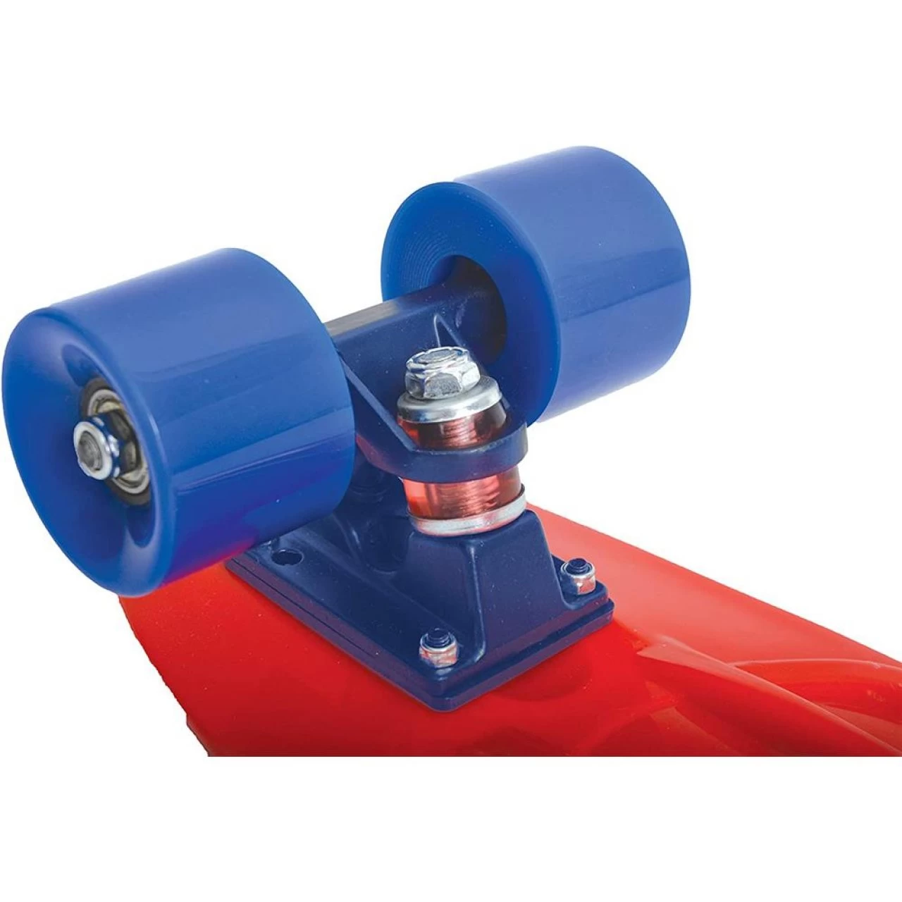 Schildkröt Skateboard Retro Native Red Rot 56 Cm Premium Board Kunststoff-Deck Rutschfest 2 Schildkröt Skateboard Retro Native Red Rot 56 Cm Premium Board Kunststoff-Deck Rutschfest – Bild 2