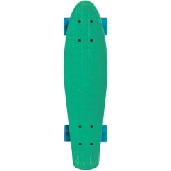 Schildkröt Skateboard Retro Grün Premium Board Mit Kunststoff-Deck Rutschfest Robust