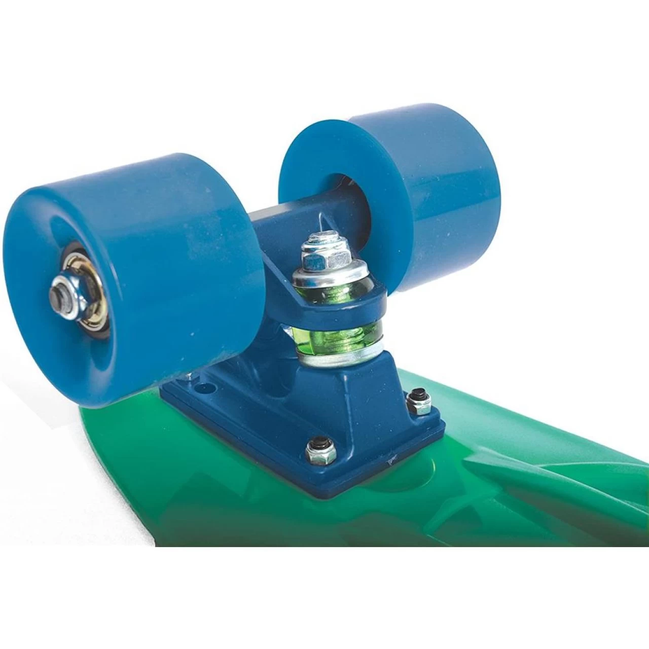 Schildkröt Skateboard Retro Grün Premium Board Mit Kunststoff-Deck Rutschfest Robust 2 Schildkröt Skateboard Retro Grün Premium Board Mit Kunststoff-Deck Rutschfest Robust – Bild 2