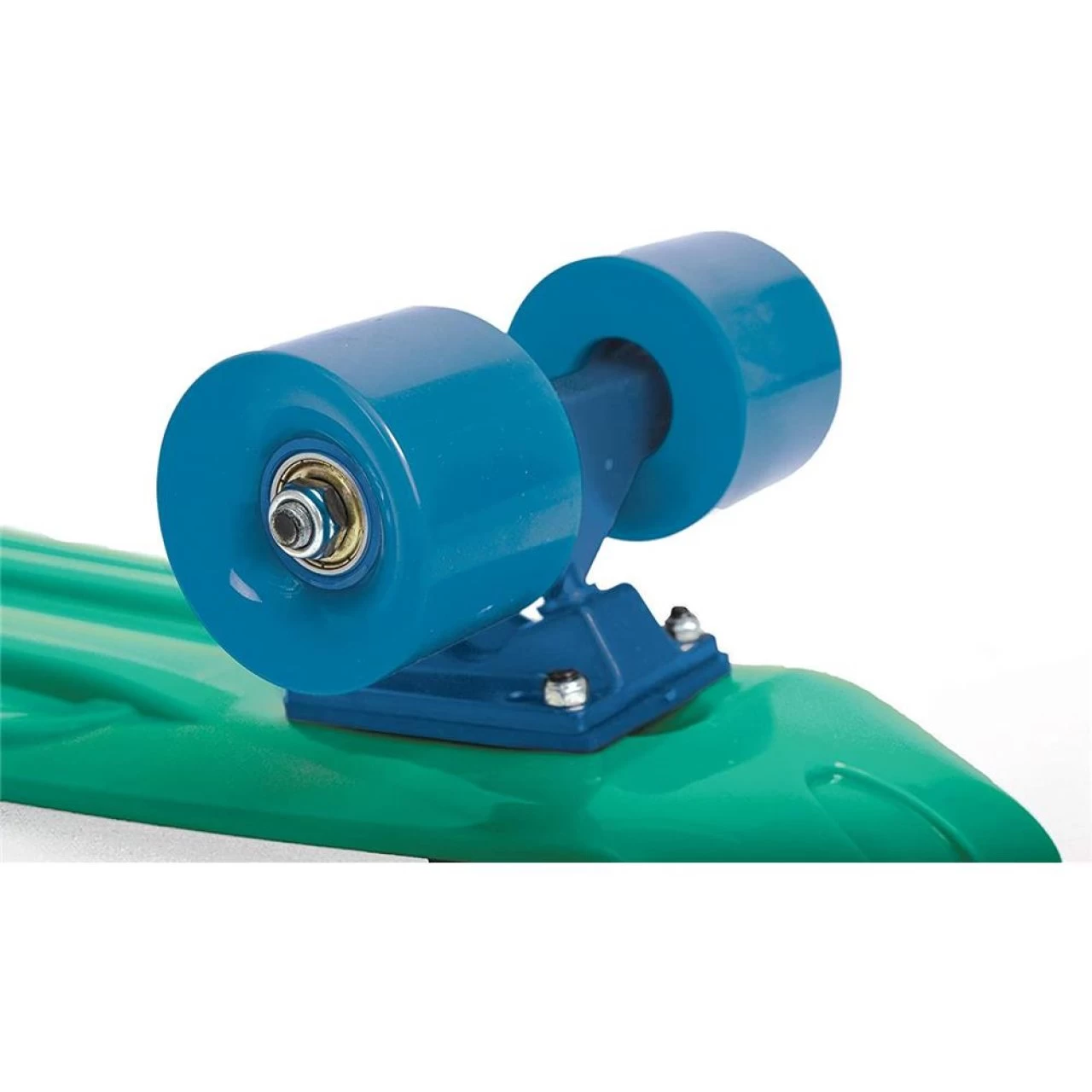 Schildkröt Skateboard Retro Grün Premium Board Mit Kunststoff-Deck Rutschfest Robust 3 Schildkröt Skateboard Retro Grün Premium Board Mit Kunststoff-Deck Rutschfest Robust – Bild 3