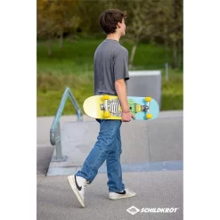 Schildkröt Skateboard Kicker 31" Green Dog 79 Cm Einsteiger Board 9-fach Holz Gewölbt Rutschfest -Spielzeug Geschäft xmts 510604 5 1280x1280