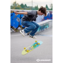 Schildkröt Skateboard Kicker 31" Green Dog 79 Cm Einsteiger Board 9-fach Holz Gewölbt Rutschfest -Spielzeug Geschäft xmts 510604 6 1280x1280