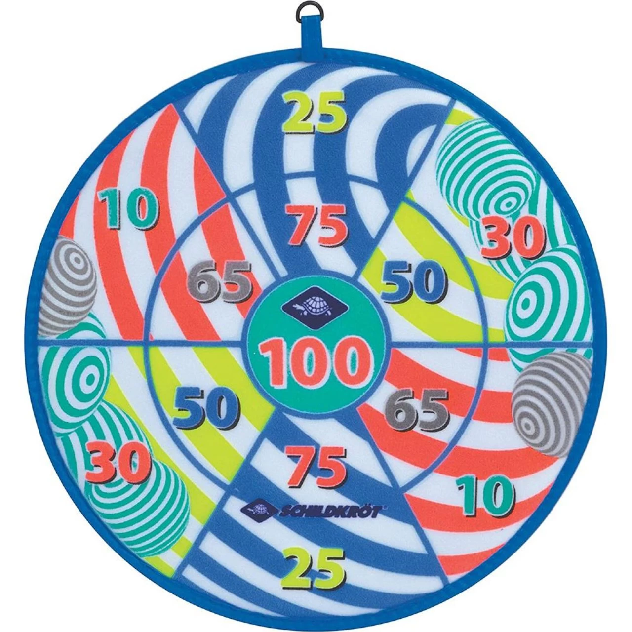Schildkröt Soft Dart Set 38 Cm Klett-Dartscheibe Mit 2 X 3 Klettbälle 3 Schildkröt Soft Dart Set 38 Cm Klett-Dartscheibe Mit 2 X 3 Klettbälle – Bild 3