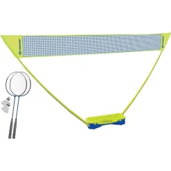 Schildkröt Badminton Set Compact Mit Netz Schläger Federbälle Federballset