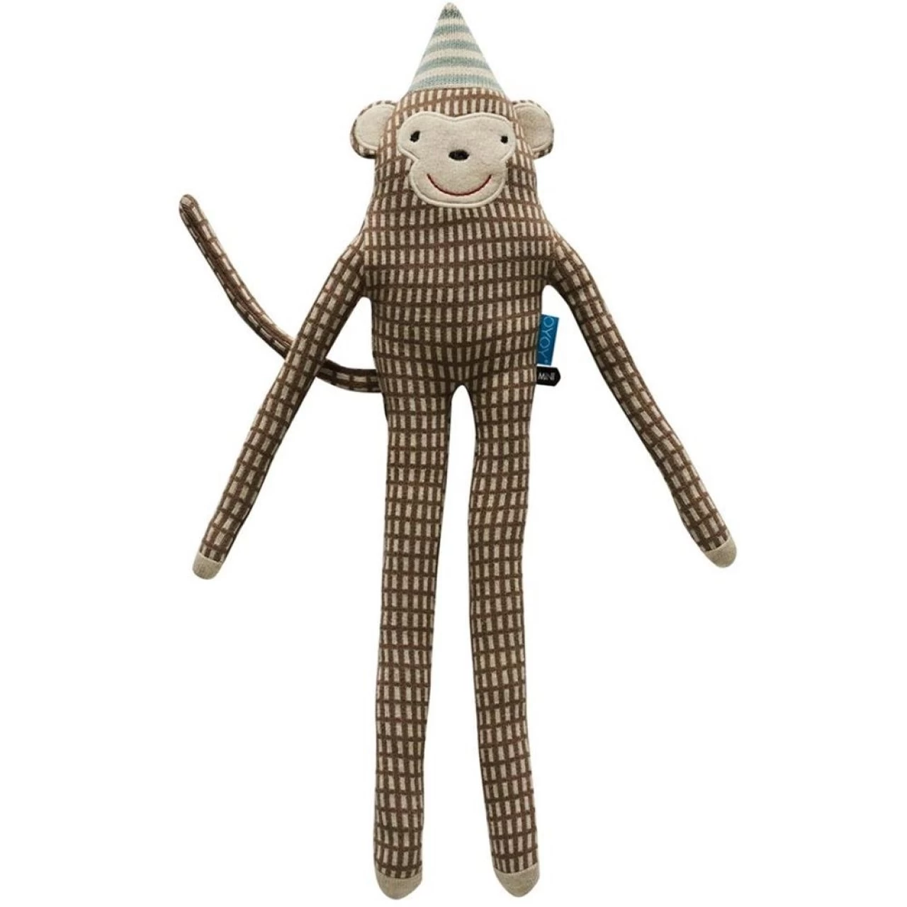 OYOY Affe Mr. Nelsson Stofftier Baumwolle Kuscheltier Kuschelkissen Monkey 1 OYOY Affe Mr. Nelsson Stofftier Baumwolle Kuscheltier Kuschelkissen Monkey