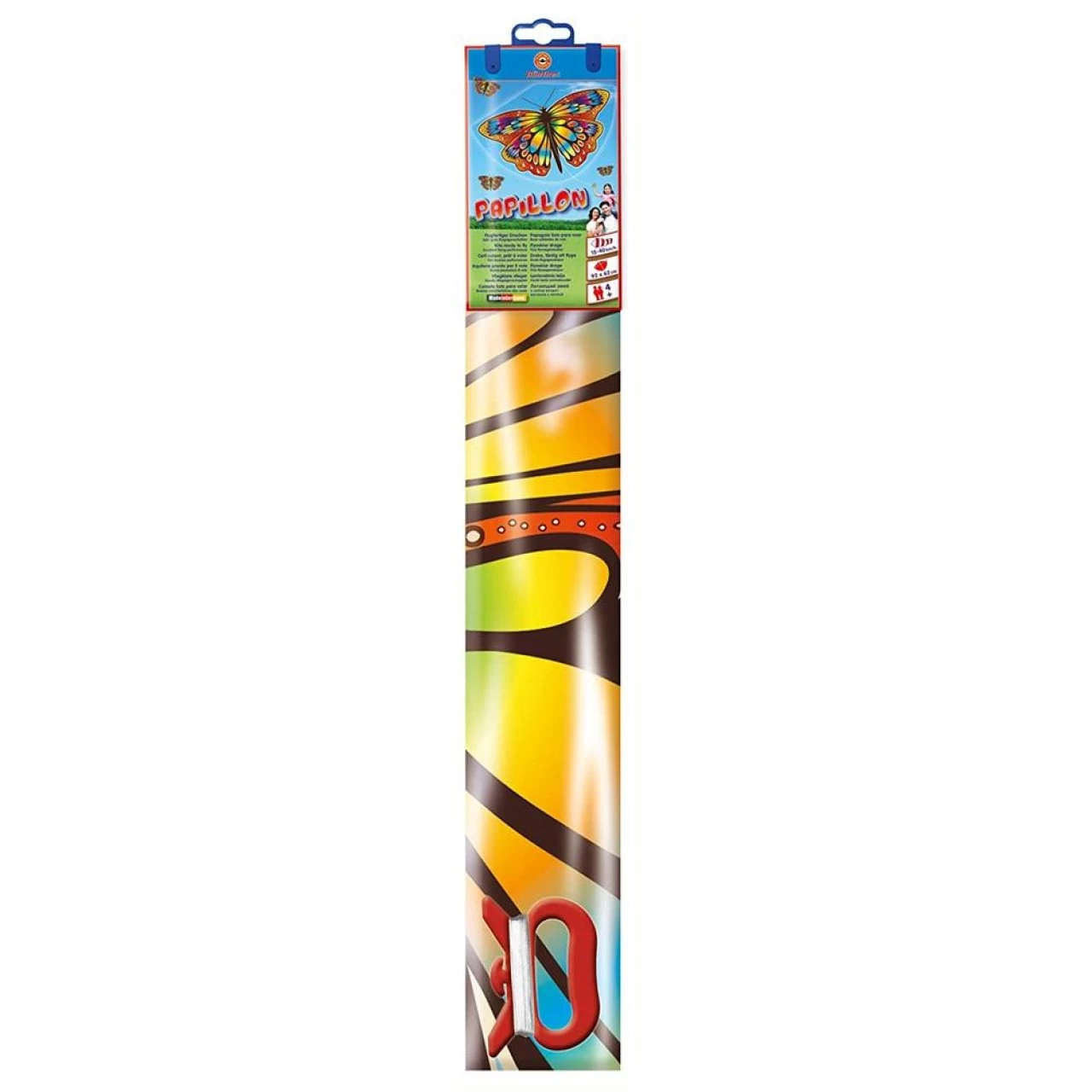 Günther Kinderdrachen Schmetterling Einleinerdrachen Flugdrachen Für Kinder Ab 4 Jahren 92x62cm Mit Wickelgriff Und Drachenschnur 2 Günther Kinderdrachen Schmetterling Einleinerdrachen Flugdrachen Für Kinder Ab 4 Jahren 92x62cm Mit Wickelgriff Und Drachenschnur – Bild 2