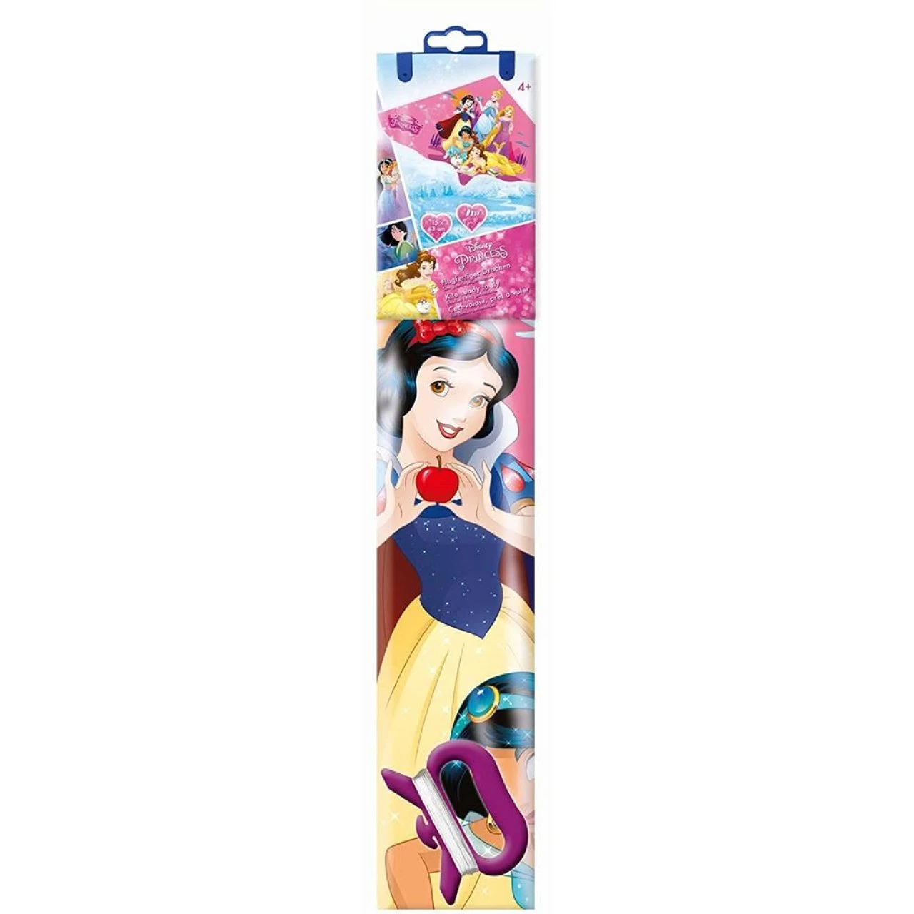 Günther Kinderdrachen Disney Princess Einleinerdrachen Flugdrachen Für Kinder Ab 4 Jahren 115x63cm Mit Wickelgriff Und Drachenschnur 2 Günther Kinderdrachen Disney Princess Einleinerdrachen Flugdrachen Für Kinder Ab 4 Jahren 115x63cm Mit Wickelgriff Und Drachenschnur – Bild 2