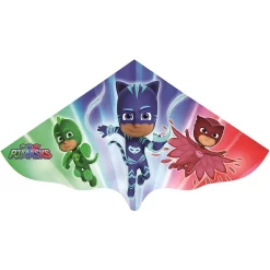 Günther Kinderdrachen PJ Masks Einleinerdrachen Flugdrachen Für Kinder Ab 4 Jahren 115x63cm Mit Wickelgriff Und Drachenschnur