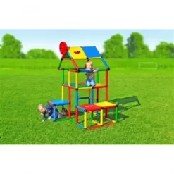 Quadro Genius Klettergerüst Spielgerüst Klettern Garten Spielhaus Kletterturm Kleinkind 30600