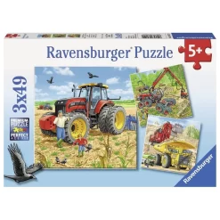 Ravensburger 08012 - Puzzle Große Maschinen