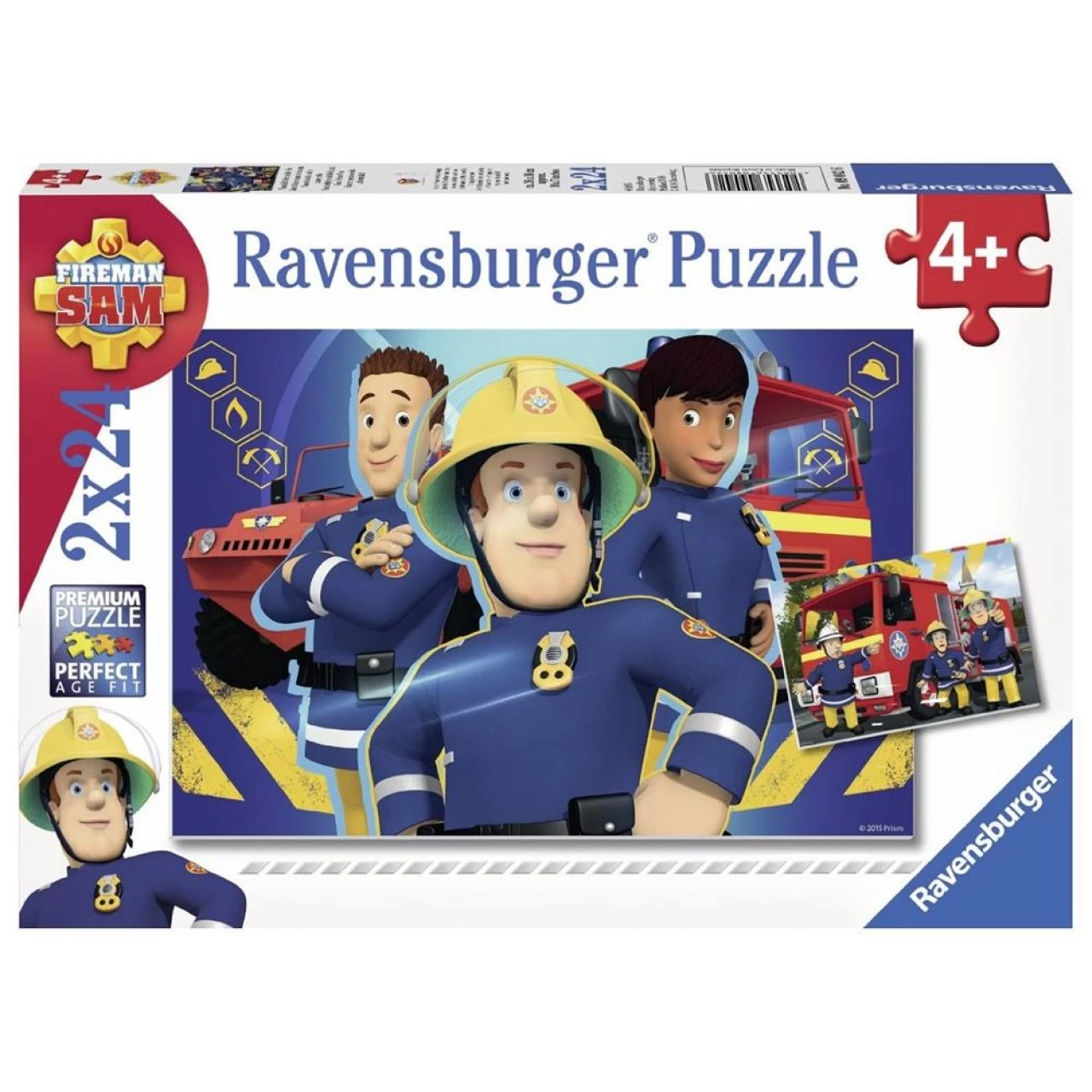 Ravensburger 09042 - Sam Hilft In Der Not, Puzzle 2x24 Teile Kinder Ab 4 Jahren 1 Ravensburger 09042 - Sam Hilft In Der Not, Puzzle 2x24 Teile Kinder Ab 4 Jahren