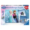 Ravensburger Abenteuer Im Winterland 3 X 49 Teile Puzzle
