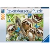 Ravensburger Puzzle 500 Teile Faultier Selfie Für Erwachsene Und Kinder Ab 10 Jahren Tier-Motiv