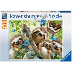 Ravensburger Puzzle 500 Teile Faultier Selfie Für Erwachsene Und Kinder Ab 10 Jahren Tier-Motiv