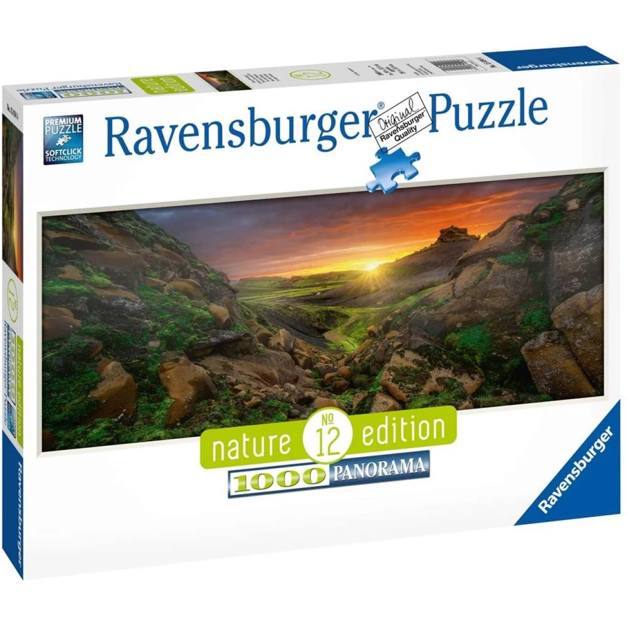 Ravensburger Panorama-Puzzle 1000 Teile Sonne über Island Für Erwachsene Und Kinder Ab 14 Jahren Landschaftspuzzle 2 Ravensburger Panorama-Puzzle 1000 Teile Sonne über Island Für Erwachsene Und Kinder Ab 14 Jahren Landschaftspuzzle – Bild 2