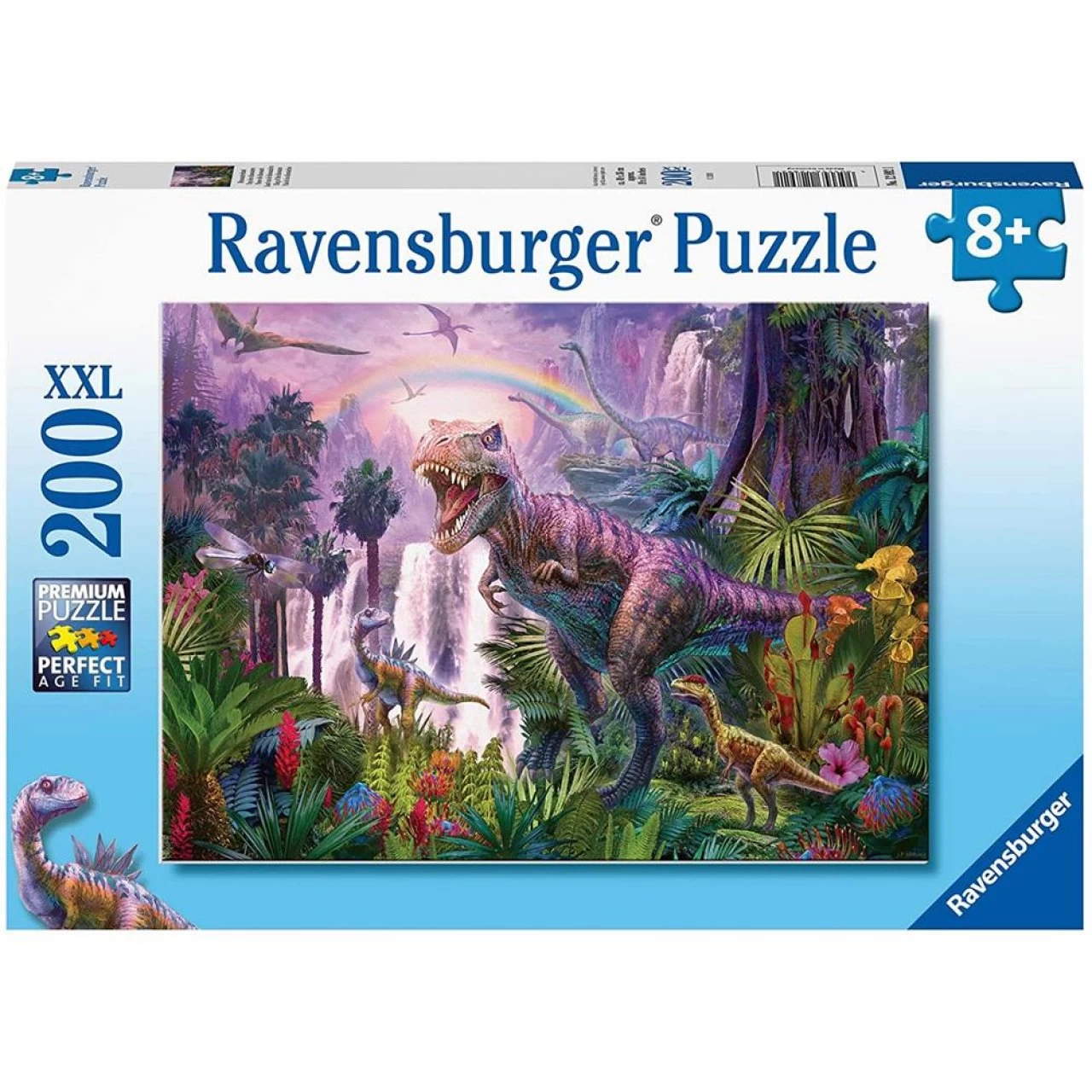 Ravensburger Kinderpuzzle XXL 200 Teile Dinosaurierland Für Kinder Ab 8 Jahren 1 Ravensburger Kinderpuzzle XXL 200 Teile Dinosaurierland Für Kinder Ab 8 Jahren