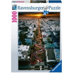 Ravensburger Puzzle 1000 Teile San Francisco Lombard Street Für Erwachsene Und Kinder Ab 14 Jahren Stadt-Motiv USA