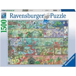 Ravensburger Puzzle 1500 Teile Zwerge Im Regal Für Erwachsene Und Kinder Ab 14 Jahren