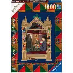 Ravensburger Puzzle 1000 Teile Harry Potter Auf Dem Weg Nach Hogwarts Für Erwachsene Und Kinder Ab 14 Jahren