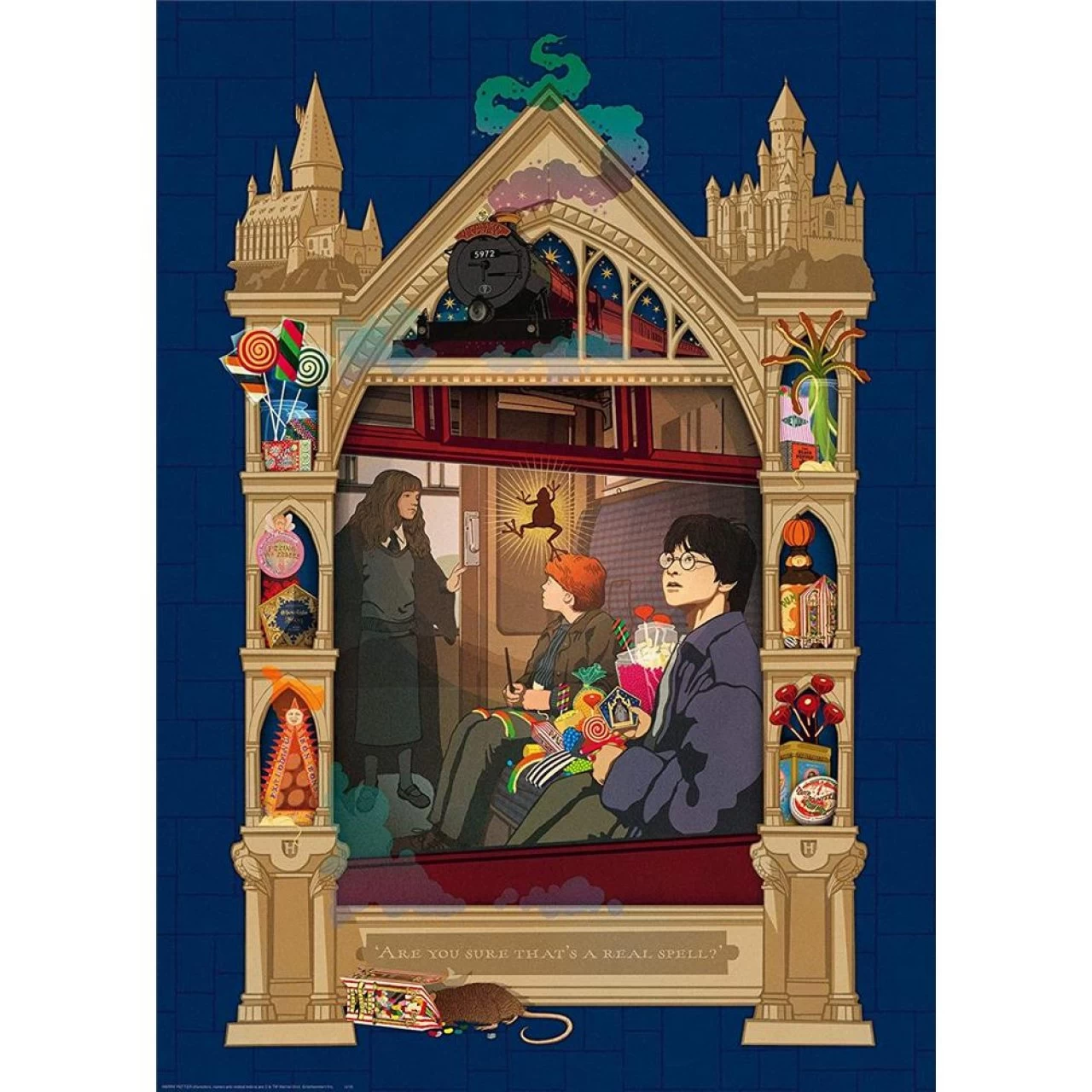 Ravensburger Puzzle 1000 Teile Harry Potter Auf Dem Weg Nach Hogwarts Für Erwachsene Und Kinder Ab 14 Jahren 3 Ravensburger Puzzle 1000 Teile Harry Potter Auf Dem Weg Nach Hogwarts Für Erwachsene Und Kinder Ab 14 Jahren – Bild 3