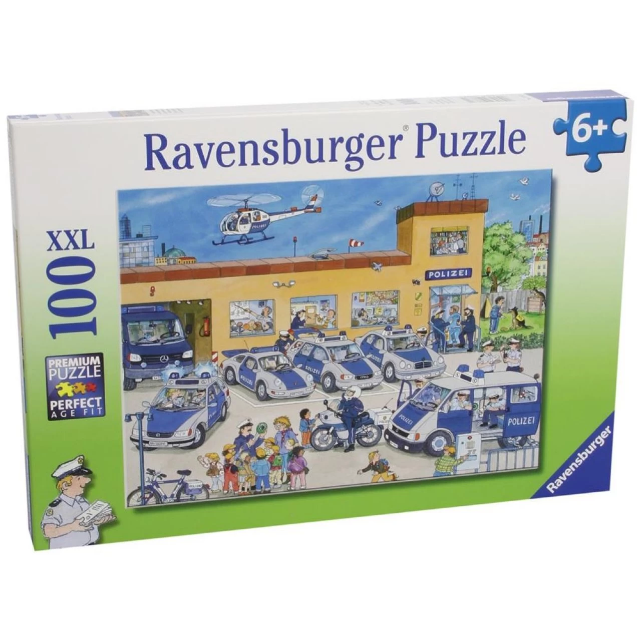 Ravensburger Puzzle 100Teile, Polizeirevier, Spielzeug, Kinderpuzzle, NEU 1 Ravensburger Puzzle 100Teile, Polizeirevier, Spielzeug, Kinderpuzzle, NEU