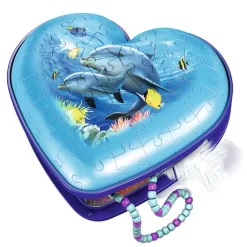 Ravensburger 3D Puzzle Herzschatulle Unterwasserwelt 54 Teile Aufbewahrungsbox Für Delphin-Fans Ab 8 Jahren -Spielzeug Geschäft xrav 11172 2 1280x1280