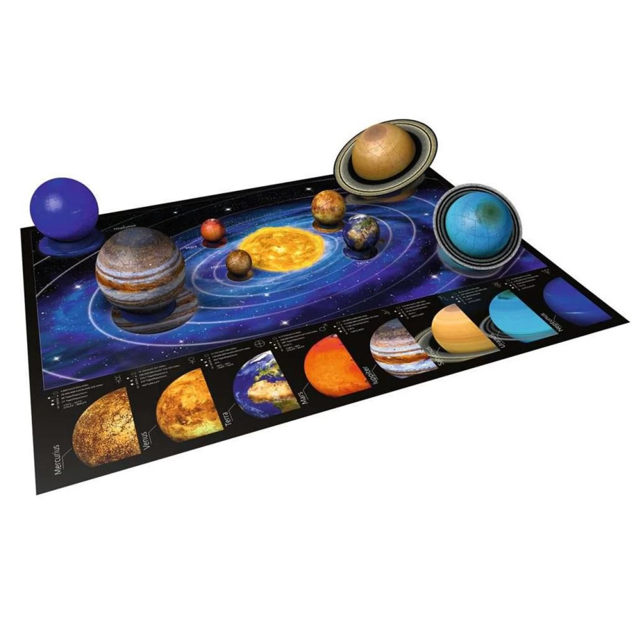Ravensburger 3D Puzzle Planetensystem 8 Puzzleball-Planeten Sonnensystem Für Kinder Ab 6 Jahren 4 Ravensburger 3D Puzzle Planetensystem 8 Puzzleball-Planeten Sonnensystem Für Kinder Ab 6 Jahren – Bild 4