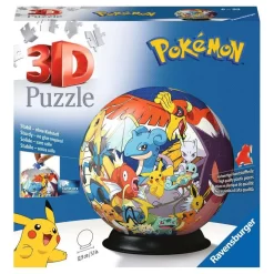 Ravensburger 3D Puzzle-Ball Pokémon 72 Teile Für Pokemon Fans Ab 6 Jahren