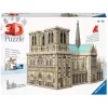 Ravensburger 3D Puzzle 12523 - Notre Dame De Paris - 324 Teile Puzzeln Puzzlen Bauen Bauwerk