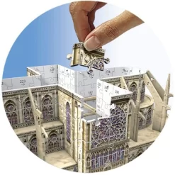 Ravensburger 3D Puzzle 12523 - Notre Dame De Paris - 324 Teile Puzzeln Puzzlen Bauen Bauwerk -Spielzeug Geschäft xrav 125234 2 1280x1280