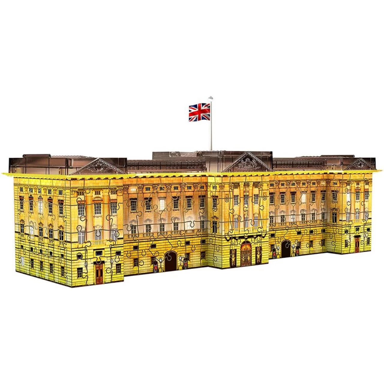 Ravensburger 3D Puzzle 12529 - Buckingham Palace Bei Nacht - 216 Teile 2 Ravensburger 3D Puzzle 12529 - Buckingham Palace Bei Nacht - 216 Teile – Bild 2