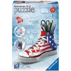 Ravensburger 3D-Puzzle 12549 - Sneaker American Style 19x28x7 Cm NEU
