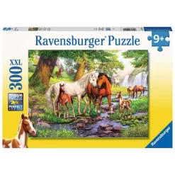 Ravensburger XXL Kinderpuzzle Wildpferde Am Fluss 300 Teile Pferde Mädchen