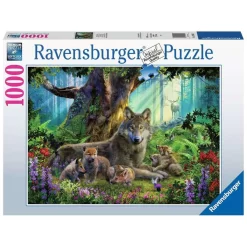 Ravensburger Puzzle 1000 Teile Wölfe Im Wald Ab 12 Jahren Tiere Landschaft