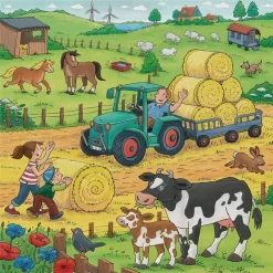 Ravensburger Kinderpuzzle 3 X 49 Teile Viel Los Auf Dem Bauernhof Für Kinder Ab 5 Jahren -Spielzeug Geschäft xrav 5078 3 1280x1280