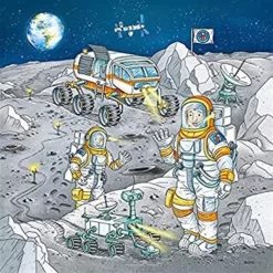 Ravensburger Kinderpuzzle 3 X 49 Teile Auf Weltraummission Mit Tom Und Mia Für Kinder Ab 5 Jahren -Spielzeug Geschäft xrav 5088 3 1280x1280