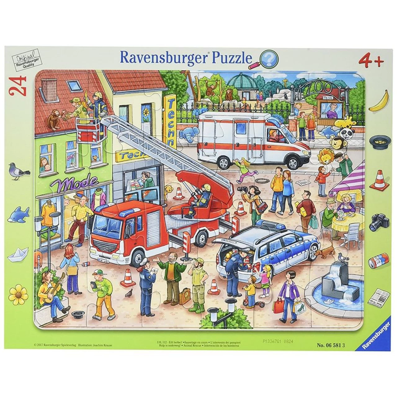 Ravensburger 06581 - "110, 112 - Eilt Herbei!" Puzzle 1 Ravensburger 06581 - "110, 112 - Eilt Herbei!" Puzzle