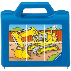 Ravensburger 07470 - Fahrzeuge Im Einsatz Würfelpuzzle Kinderpuzzle Puzzlespiel