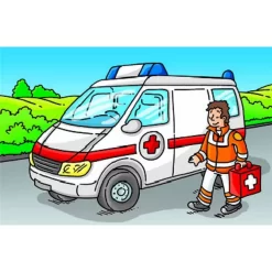 Ravensburger 07470 - Fahrzeuge Im Einsatz Würfelpuzzle Kinderpuzzle Puzzlespiel -Spielzeug Geschäft xrav 74709 2 1280x1280