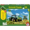 Schmidt Spiele 56044 - John Deere, 7310R 100 Teile, Klassische Puzzle