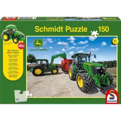 Schmidt Spiele 56045 - John Deere Traktoren Der 5M Serie 150 Teile Puzzle NEU