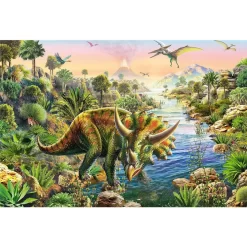 Schmidt Spiele Puzzle 56202 - 3 X 48 Teile, Dinosaurier -Spielzeug Geschäft xsch 56202 2 1280x1280