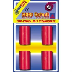 Schrödel 8070227 100-Schuss-Bänder Pistole Fasching Zündblättchen Spielzeug