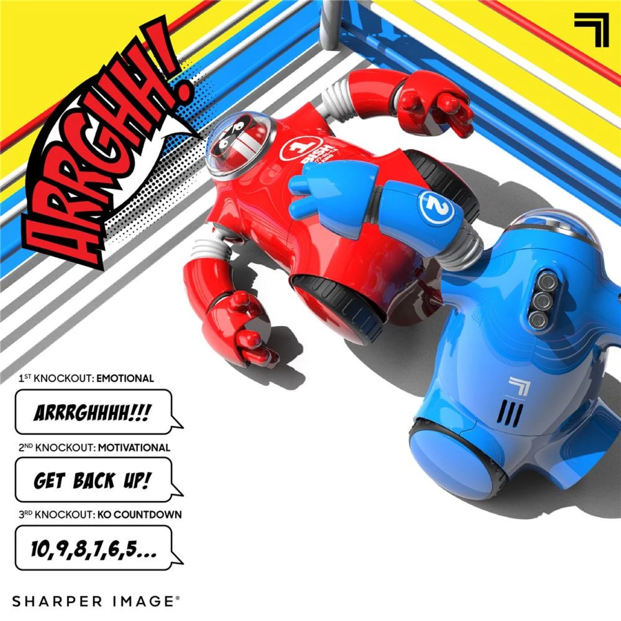 Sharper Image RC Roboter Robo Rage 2er Set Mit Licht Sound Ferngesteuert Kampfroboter 8 Sharper Image RC Roboter Robo Rage 2er Set Mit Licht Sound Ferngesteuert Kampfroboter – Bild 8