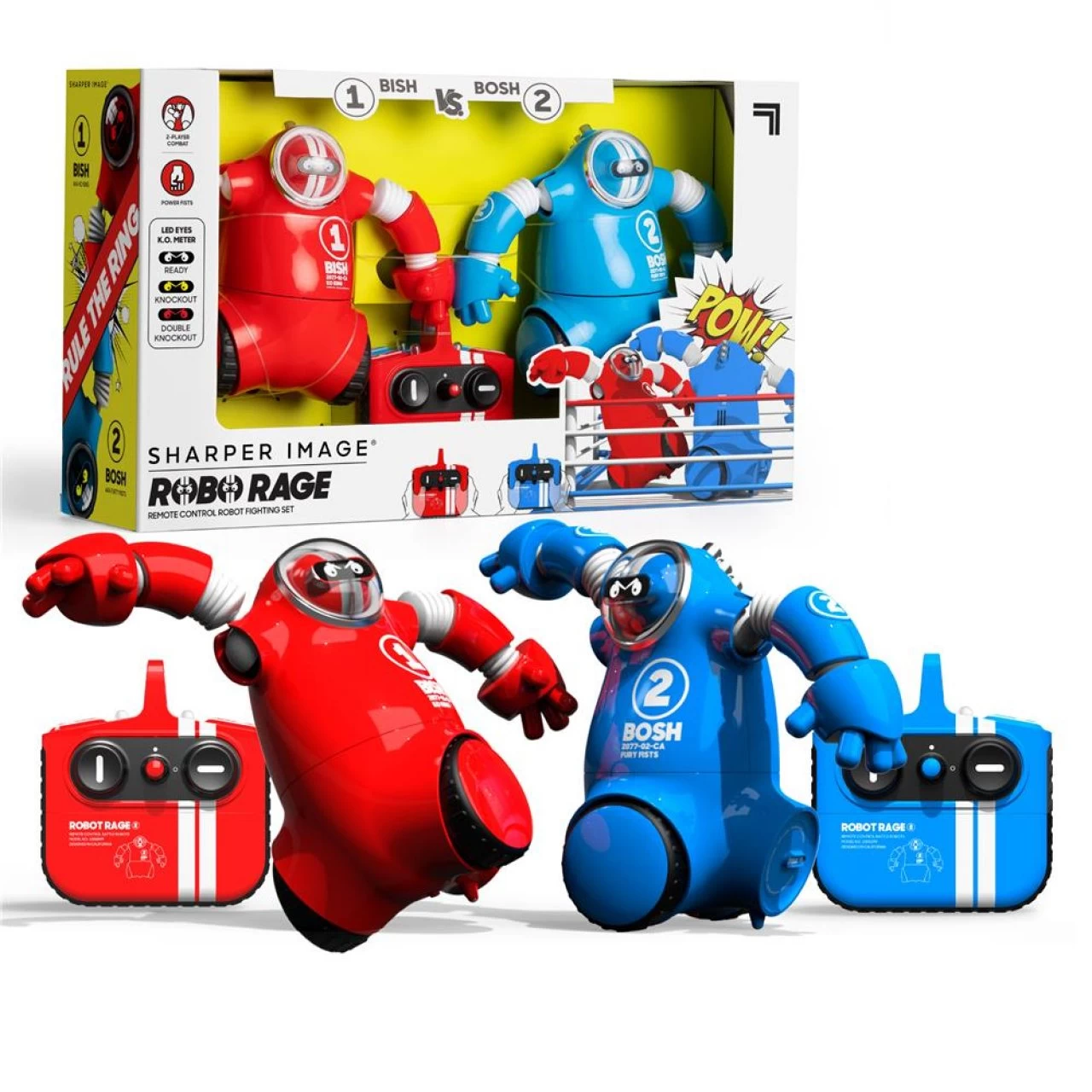 Sharper Image RC Roboter Robo Rage 2er Set Mit Licht Sound Ferngesteuert Kampfroboter 9 Sharper Image RC Roboter Robo Rage 2er Set Mit Licht Sound Ferngesteuert Kampfroboter – Bild 9