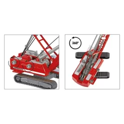 SIKU 1834 Schwertransport Inkl. Bagger Mit Abrissbirne Und Verkehrsschildern, 1:87 7 SIKU 1834 Schwertransport Inkl. Bagger Mit Abrissbirne Und Verkehrsschildern, 1:87 -Spielzeug Geschäft xsik 1834 2 1280x1280