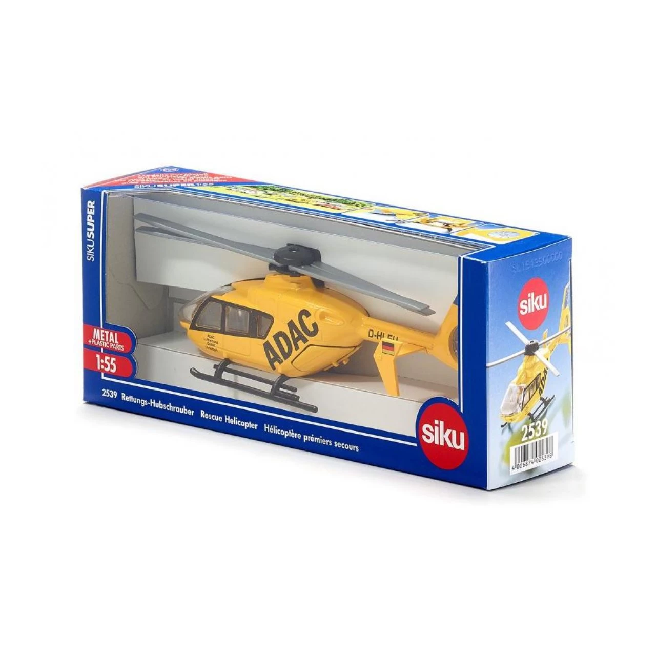Siku 2539 - Rettungs-Hubschrauber, Maßstab 1:50 Hubschrauber Helikopter Neu 3 Siku 2539 - Rettungs-Hubschrauber, Maßstab 1:50 Hubschrauber Helikopter Neu – Bild 3