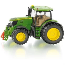 Siku 3282 - John Deere 6210R, Maßstab 1:32 Modellauto Spielzeug Traktor
